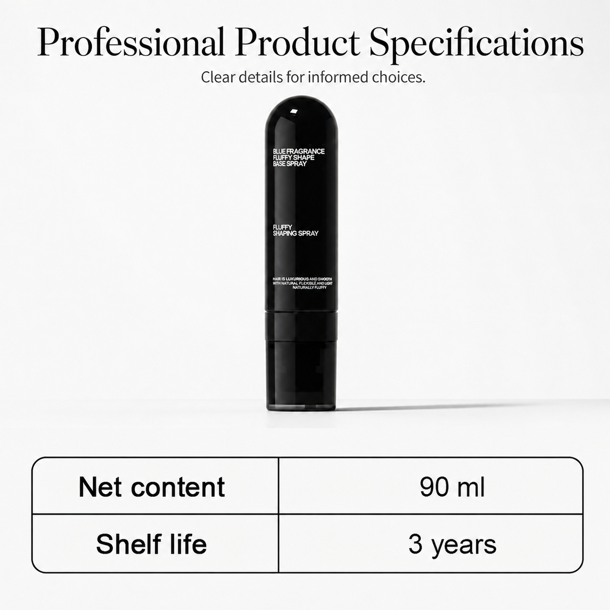 ๐ Volumizing Hair Styling Spray (90ml) โ Natural Root Lift & Peach Scent โจ
