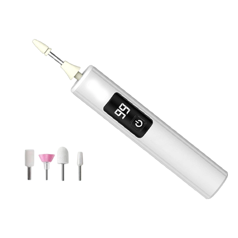 🔥55% OFF Professional Electric Nail Drill Machine, Portable Electric Nail Polisher with 4 Nail Drill Bits