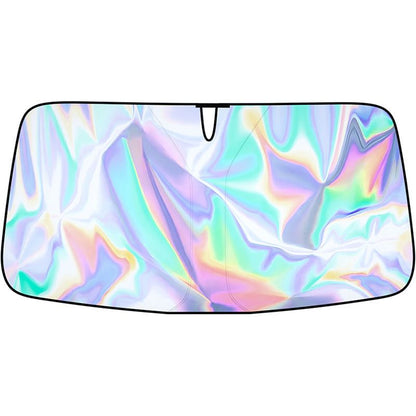 Universal Foldable Windshield Sun Shade🏖️ Foldable 4-Layer Reflective Anti-Ultraviolet Cover, UV-Blocking Front Window Blocker with Enhanced Cooling Tech, Car Accessories for Sedans & Hatchbacks, Accessories For Car