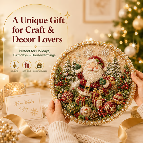 🔥Last Day 49% OFF - 🌸🌻🍂🎄 Four Seasons & Holiday Pearl Art Hanging Wreath Kit ✨(📦Buy 2 Free Shipping)