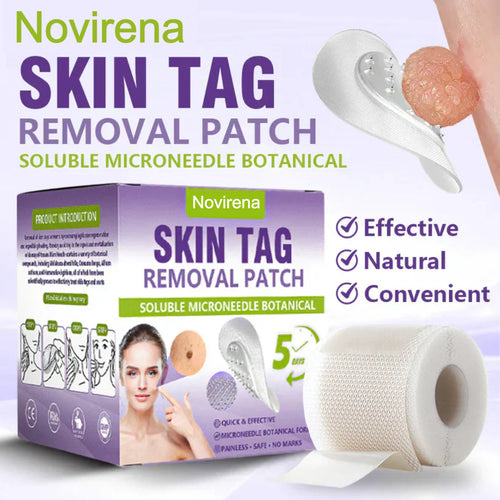 Pafrix® Soluble Microneedle Botanical Skin Tag Removal Patch