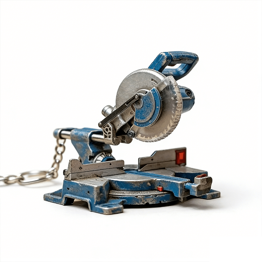 🛠️2-in-1  Mini Grinder Keychain: On-the-Go Smoothing Tool + Tool Enthusiast Collectible