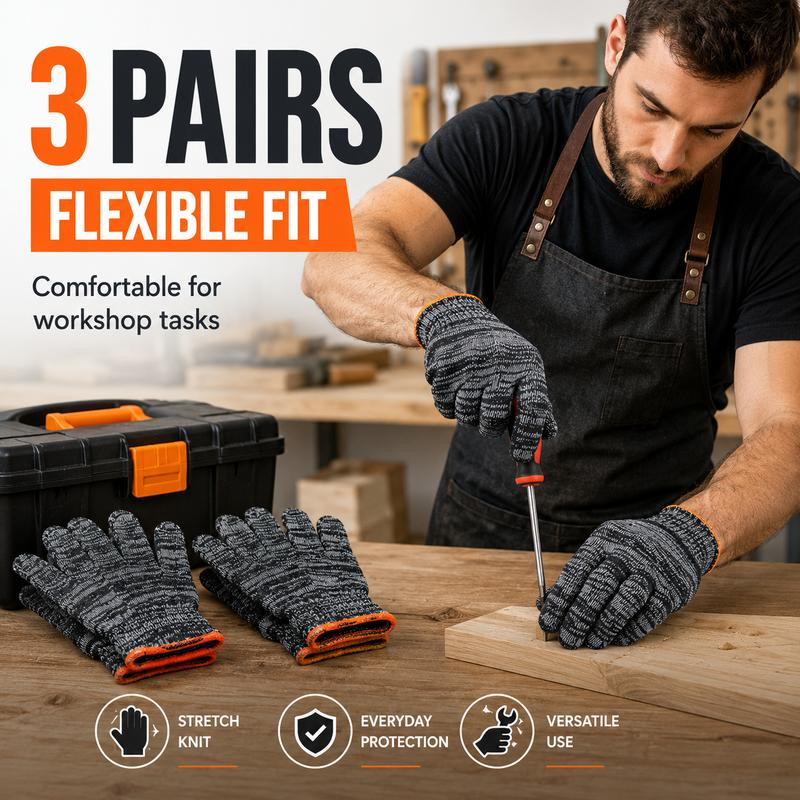 Unisex gardening gloves; versatile work gloves with strong grip