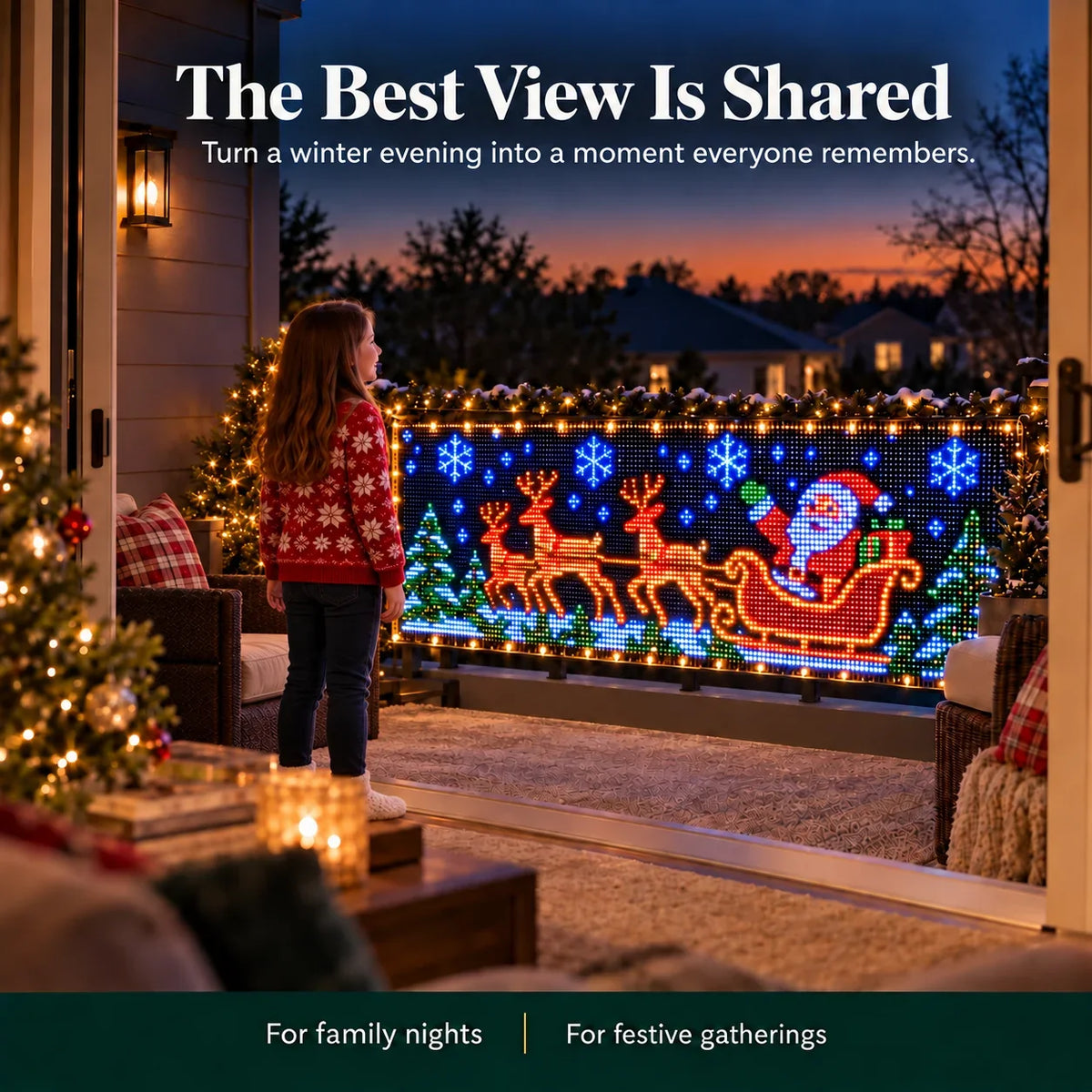 🎄CHRISTMAS KICKOFF 49% OFF -GlowCurtain💡