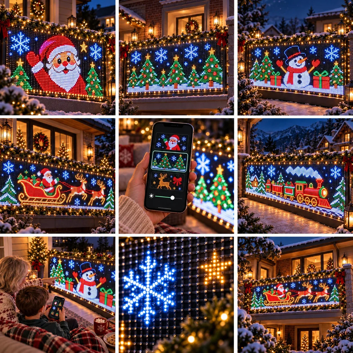 🎄CHRISTMAS KICKOFF 49% OFF -GlowCurtain💡