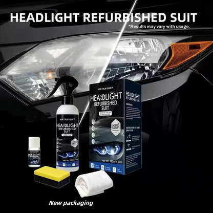 🔥Final 3 Hours: 60% OFF Natravor Automotive Headlamp Restoration Fluid - Car Detailing Products for Oxidized