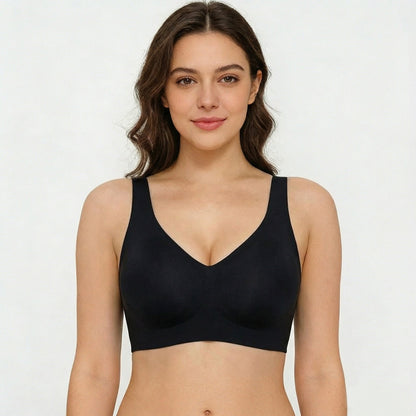 🏆LAST DAY SALE 57% OFF 🔥Super Firming Leopard Print Jelly  Bra | Women Wirefree Bras 👍No More Sagging Breasts