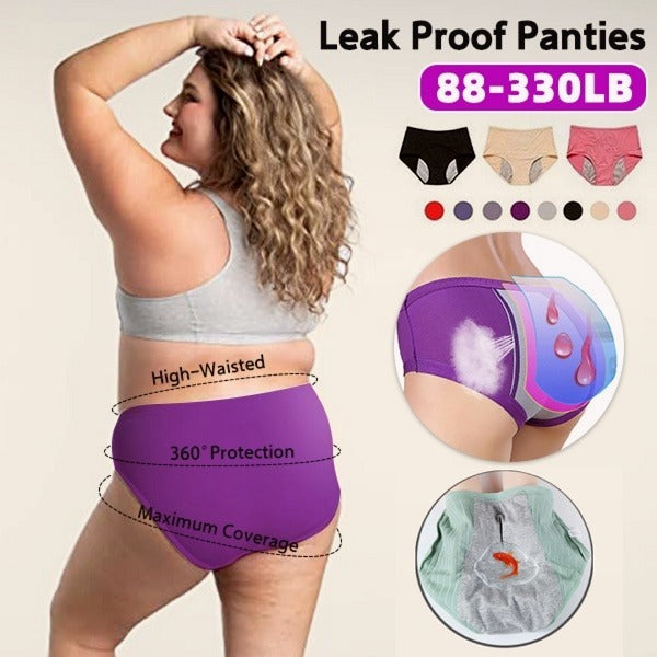 ⏳Last Day-Buy 1 Get 2 Free!!🔥2026 Best-Selling🏆 High-Waist Leak-Proof Panties ✨Butter-soft, ultra-stretchy & discreetly protective 🍃