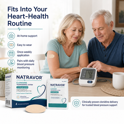 NATRAVOR™ CLONIDINE TRANSDERMAL SYSTEM