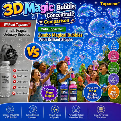 Natravor® Super 3D Magic Bubble Concentrate —— Animal & Ocean Fantasy Theme