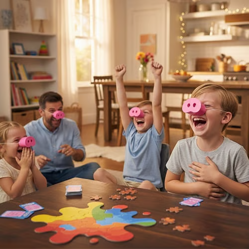 🎁 50% OFF Limited Time | Piggy Nose Puzzle & Game Set