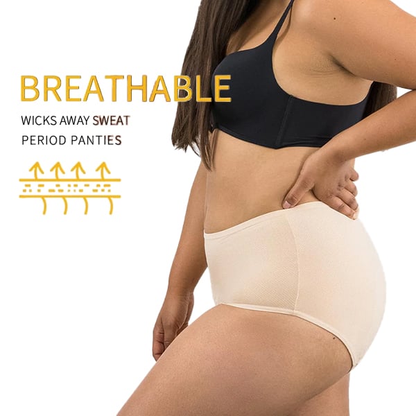 ⏳Last Day-Buy 1 Get 2 Free!!🔥2026 Best-Selling🏆 High-Waist Leak-Proof Panties ✨Butter-soft, ultra-stretchy & discreetly protective 🍃