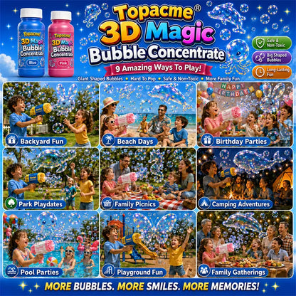 Natravor® Super 3D Magic Bubble Concentrate —— Animal & Ocean Fantasy Theme