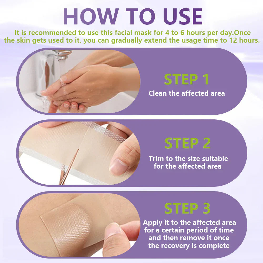 Pafrix® Soluble Microneedle Botanical Skin Tag Removal Patch