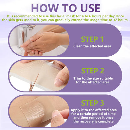 Pafrix® Soluble Microneedle Botanical Skin Tag Removal Patch