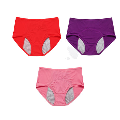 ⏳Last Day-Buy 1 Get 2 Free!!🔥2026 Best-Selling🏆 High-Waist Leak-Proof Panties ✨Butter-soft, ultra-stretchy & discreetly protective 🍃