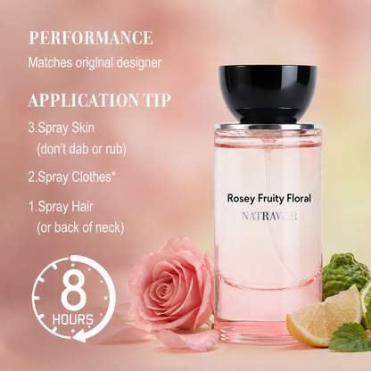 🔥 Rosey Fruity Floral | Extrait De Parfum | Long Lasting Luxury Fragrance