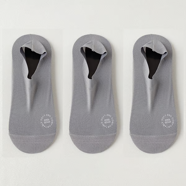 🔥6-Pair Invisible Grip Socks Pack 🧦 – Breathable Low-Cut Anti-Slip Sweat-Absorbing Design