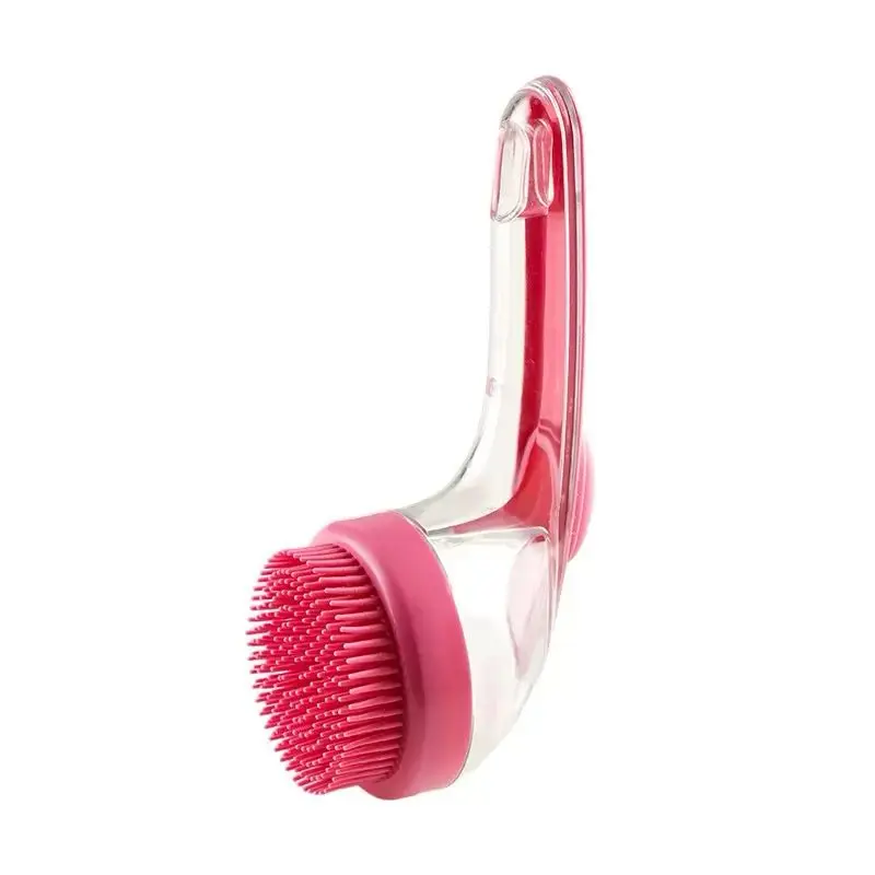 2026 New Universal 2-in-1 Pet Bath & Grooming Deshedding Brush with Built-in Soap Dispenser