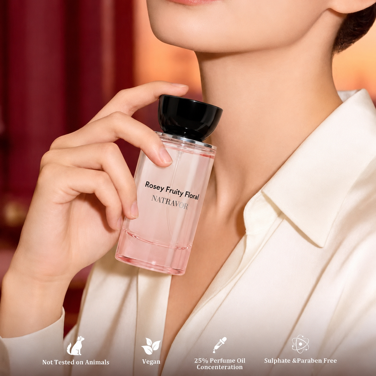 🔥 Rosey Fruity Floral | Extrait De Parfum | Long Lasting Luxury Fragrance