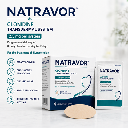 NATRAVOR™ CLONIDINE TRANSDERMAL SYSTEM
