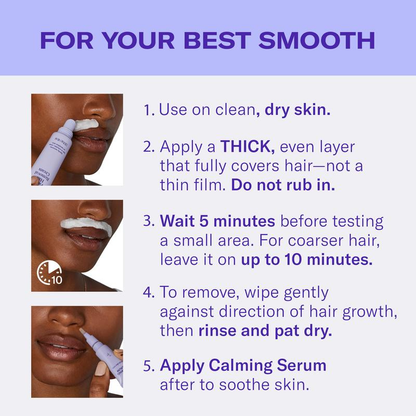 Natravor Hair Removal Cream Duo - Designed for Sensitive Skin
