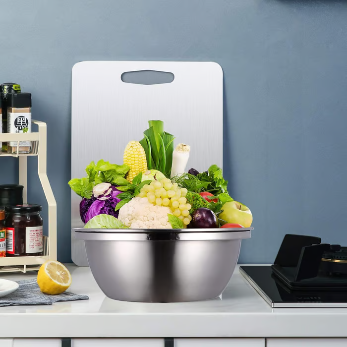 🔥Final 3 Hours:50%OFF Stainless Steel Grater with Drain Basket🥕🥗
