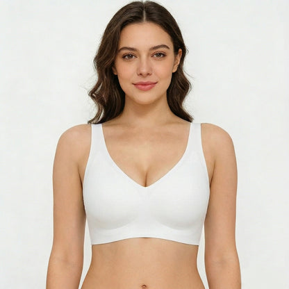 🏆LAST DAY SALE 57% OFF 🔥Super Firming Leopard Print Jelly  Bra | Women Wirefree Bras 👍No More Sagging Breasts
