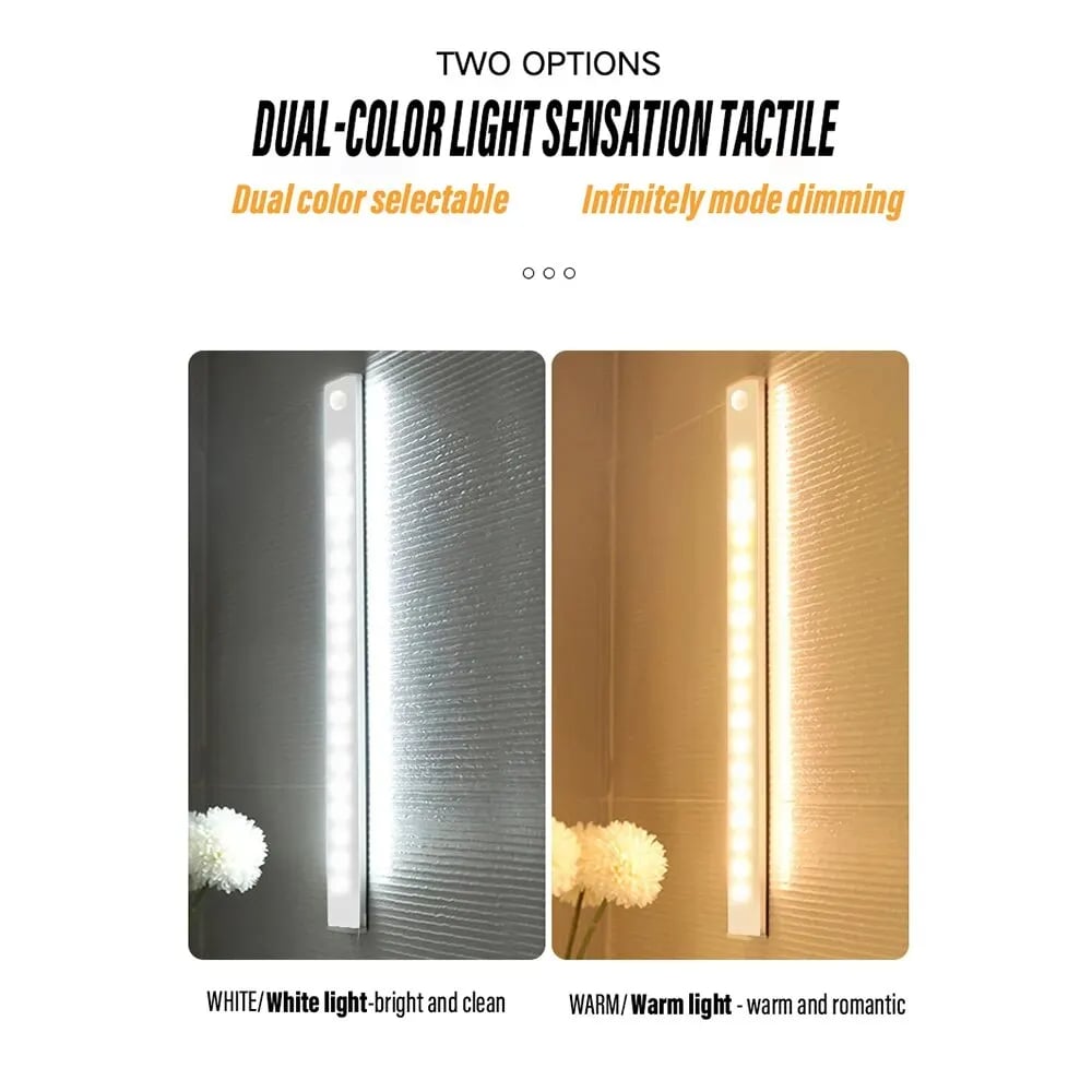 🔥LAST DAY SALE 49% OFF - 💡 Punch-free Smart Sensor Magnetic Rechargeable LED Lights