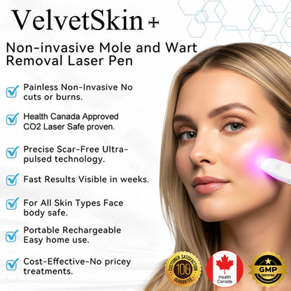 🔥 NEW 2026 GEN 2 Update☂Pafrix® VelvetSkin+ Photorejuvenation2.0 ⚔️All-in-One Laser Eraser Pen🖊️ (🔬Powered by Photorejuvenation – effectively removes moles, warts, skin tags, pigmentation spots, and other skin imperfections)