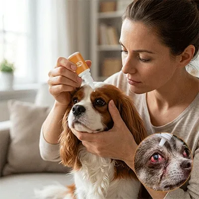 🐾 50% OFF Limited Time | Pet Eye Drops – Helps Relieve Redness, Irritation & Eye Discomfort