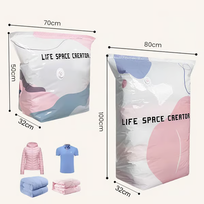 📦 Large-Capacity Vacuum Bags – No Pump Needed! 💨✨