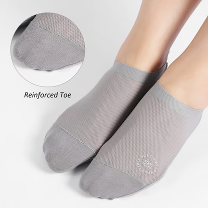 🔥6-Pair Invisible Grip Socks Pack 🧦 – Breathable Low-Cut Anti-Slip Sweat-Absorbing Design
