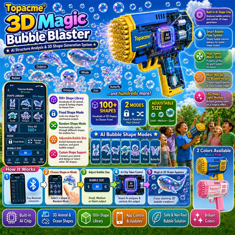 Natravor® Super 3D Magic Bubble Concentrate —— Animal & Ocean Fantasy Theme