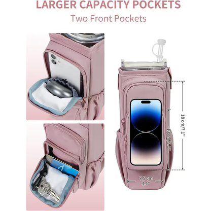 🎁Hot Sale Promotion 50% OFF🔥Sportsnew Water Bottle Carrier Bag for 40oz Tumbler