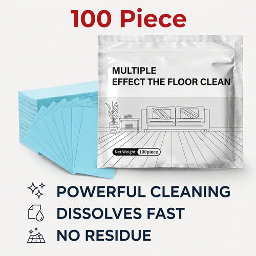 🔥100 Piece Floor Cleaning Tablets Multi-Surface Cleaner for Hardwood Laminate Tile & RV Walls Antibacterial Deodorization Maintenance