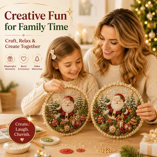 🔥Last Day 49% OFF - 🌸🌻🍂🎄 Four Seasons & Holiday Pearl Art Hanging Wreath Kit ✨(📦Buy 2 Free Shipping)