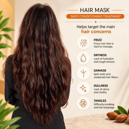 Collagen Repair Hair Mask for Dry Damaged Hair