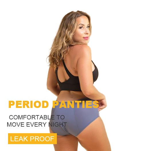 ⏳Last Day-Buy 1 Get 2 Free!!🔥2026 Best-Selling🏆 High-Waist Leak-Proof Panties ✨Butter-soft, ultra-stretchy & discreetly protective 🍃