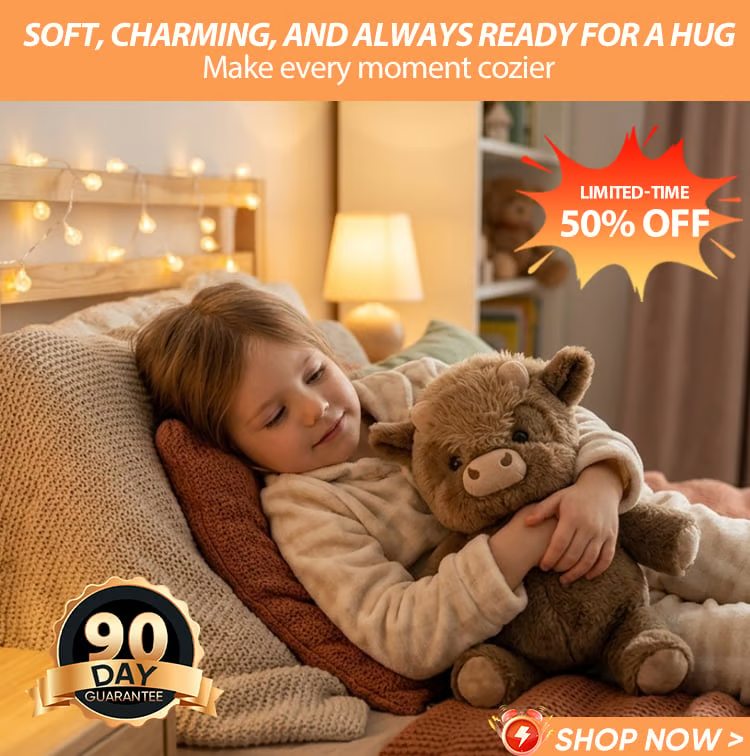 Highland Cow Plush Toy: Your Softest Snuggle Buddy for Every Moment
