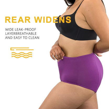 ⏳Last Day-Buy 1 Get 2 Free!!🔥2026 Best-Selling🏆 High-Waist Leak-Proof Panties ✨Butter-soft, ultra-stretchy & discreetly protective 🍃