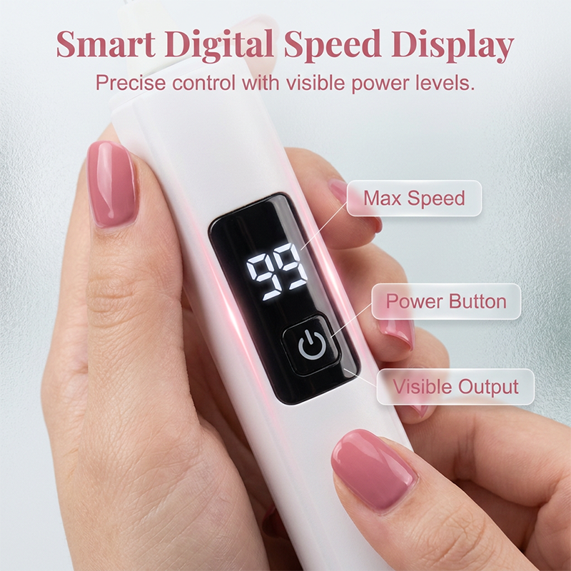 🔥55% OFF Professional Electric Nail Drill Machine, Portable Electric Nail Polisher with 4 Nail Drill Bits