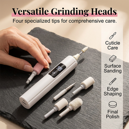 🔥55% OFF Professional Electric Nail Drill Machine, Portable Electric Nail Polisher with 4 Nail Drill Bits