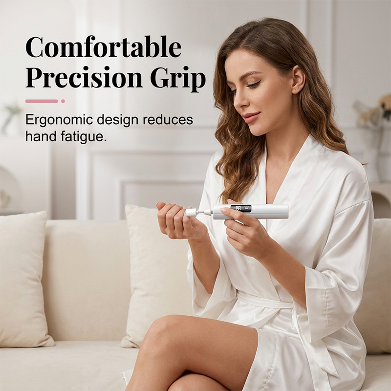 🔥55% OFF Professional Electric Nail Drill Machine, Portable Electric Nail Polisher with 4 Nail Drill Bits