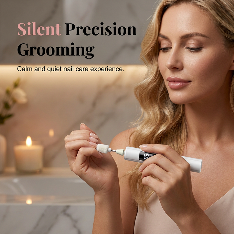 🔥55% OFF Professional Electric Nail Drill Machine, Portable Electric Nail Polisher with 4 Nail Drill Bits