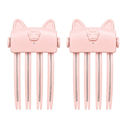 💥Surprise 50% Off！💇 Wireless Heated Volumizing Root Lift Clip, Portable Travel Hair Styling Tool for Flat Fine Hair